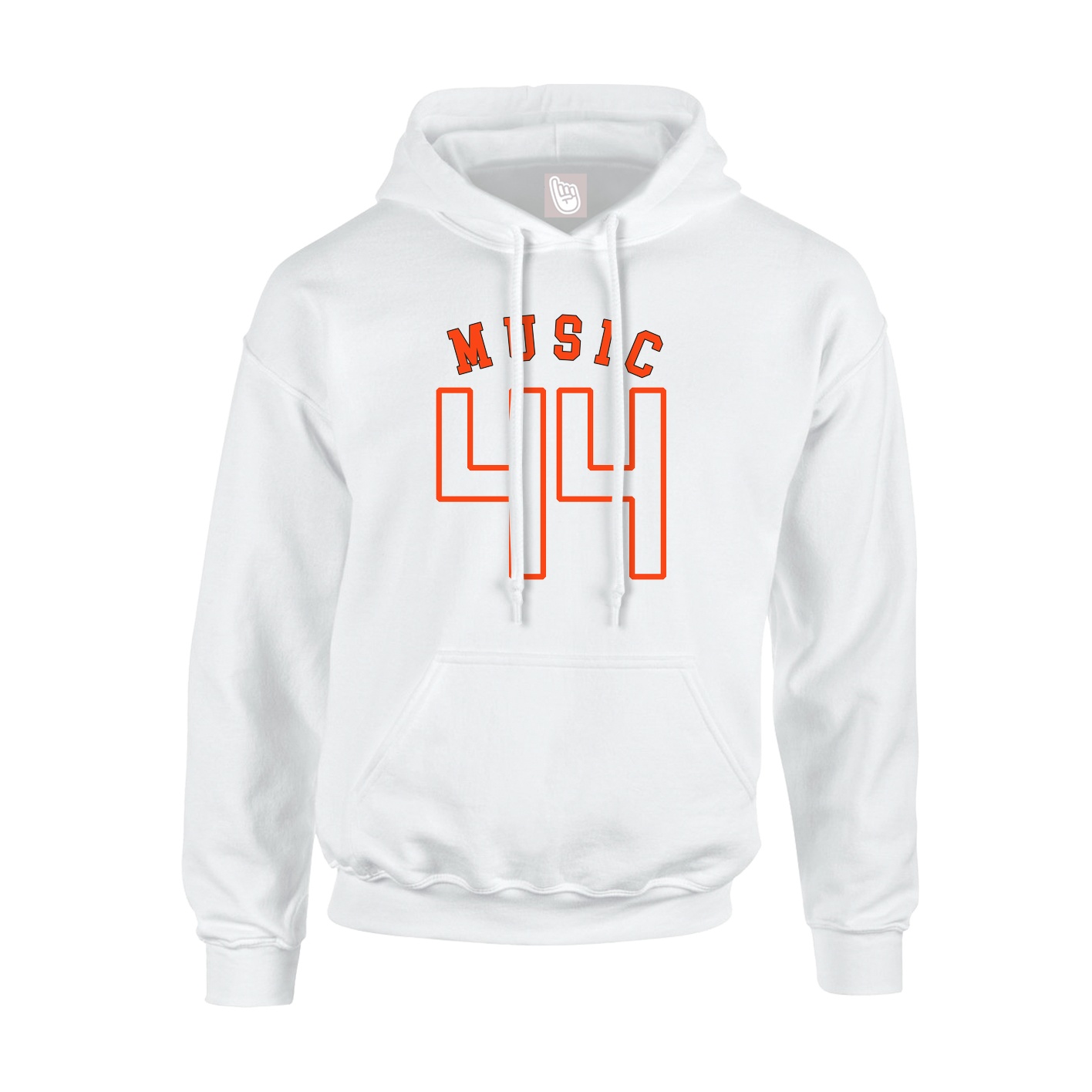 Hoodie — Shirsey Arch in White