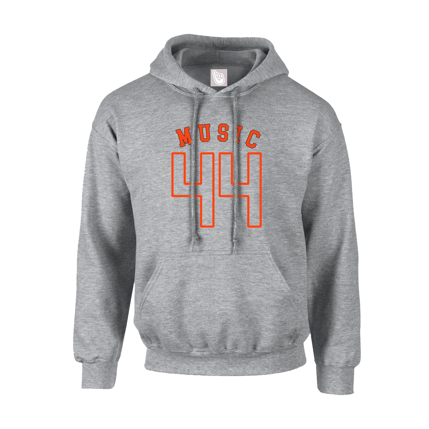 Youth Hoodie — Shirsey Arch in Grey