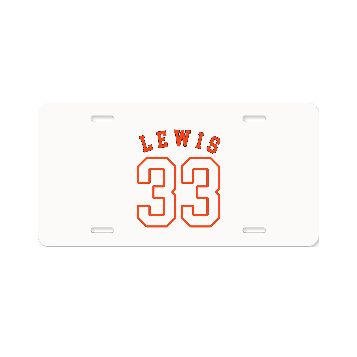 License Plate — Shirsey Arch in Classic