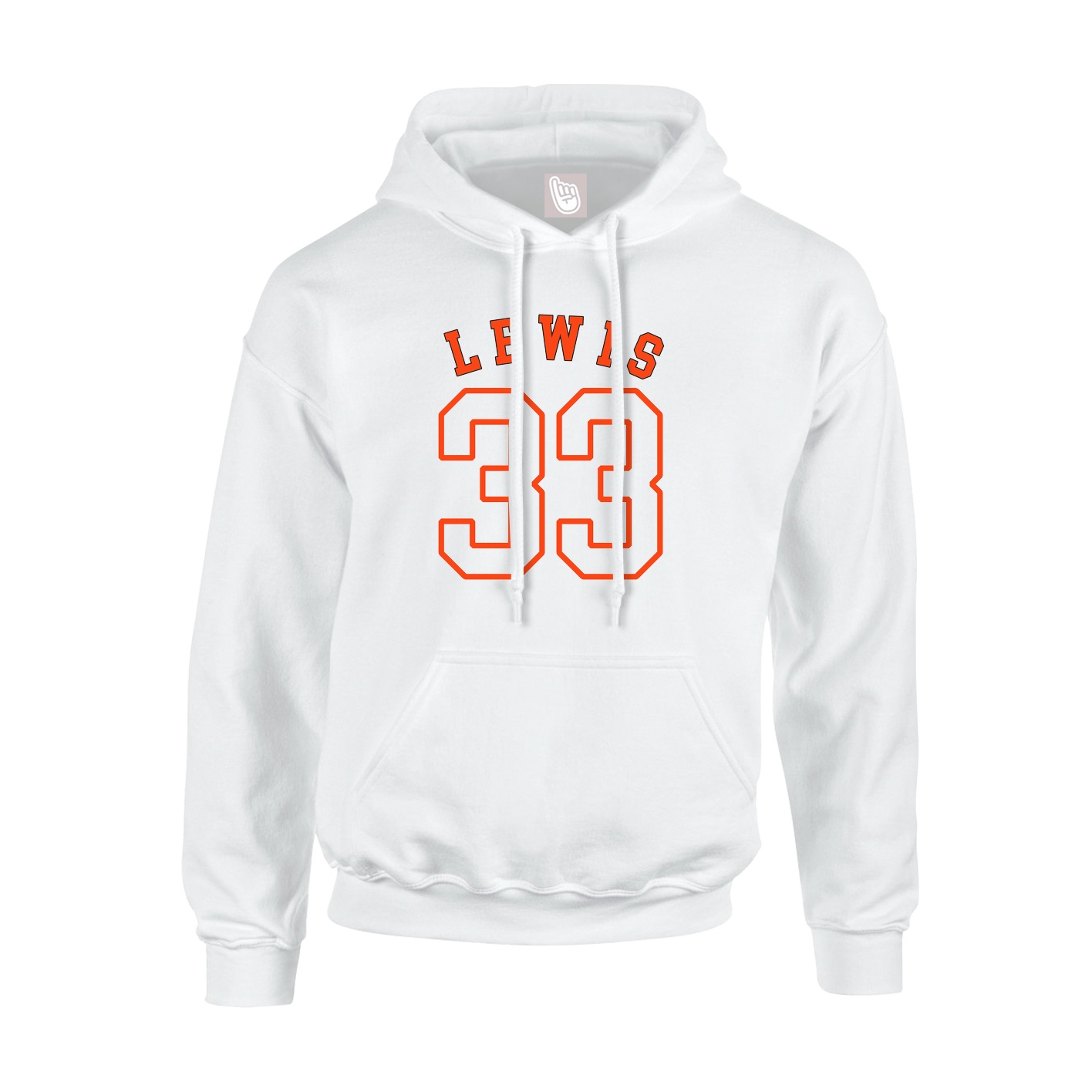Hoodie — Shirsey Arch in White