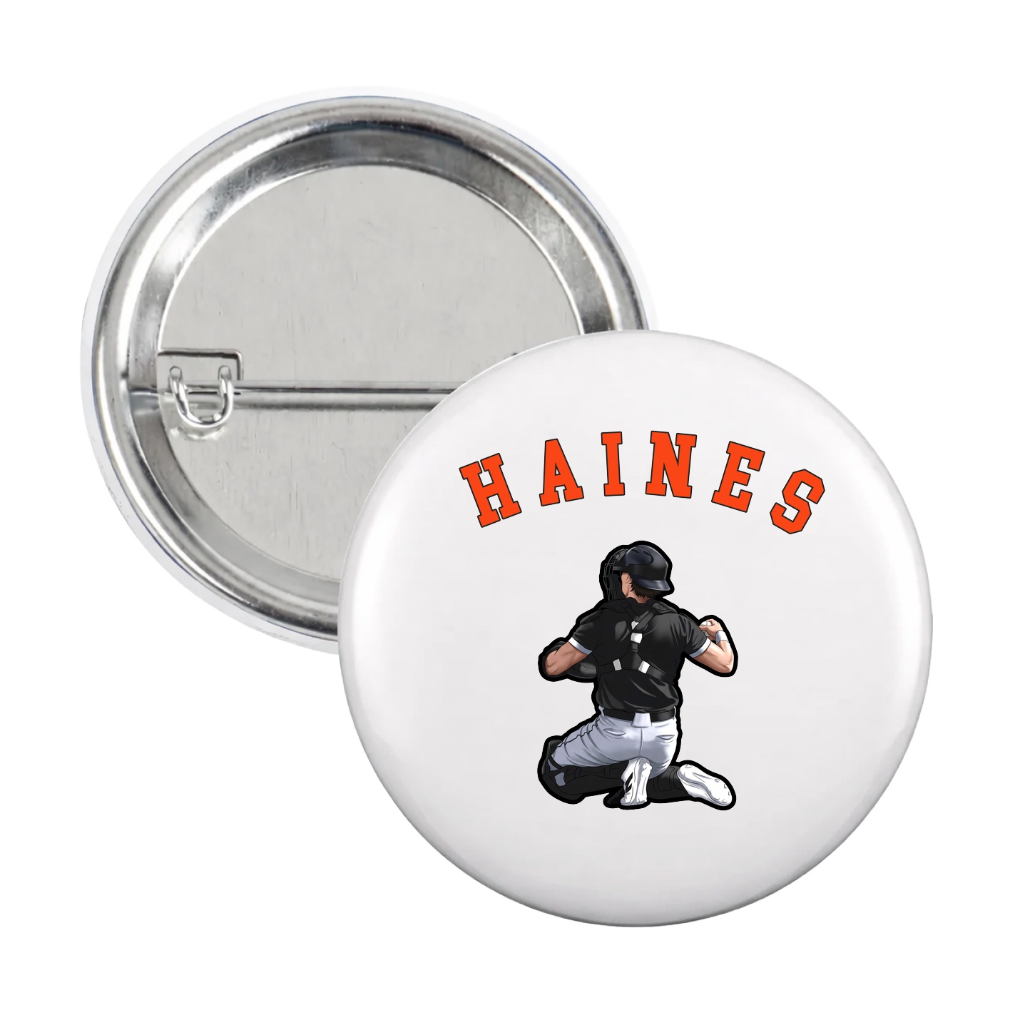 Game Day Button — Shirsey Arch in White