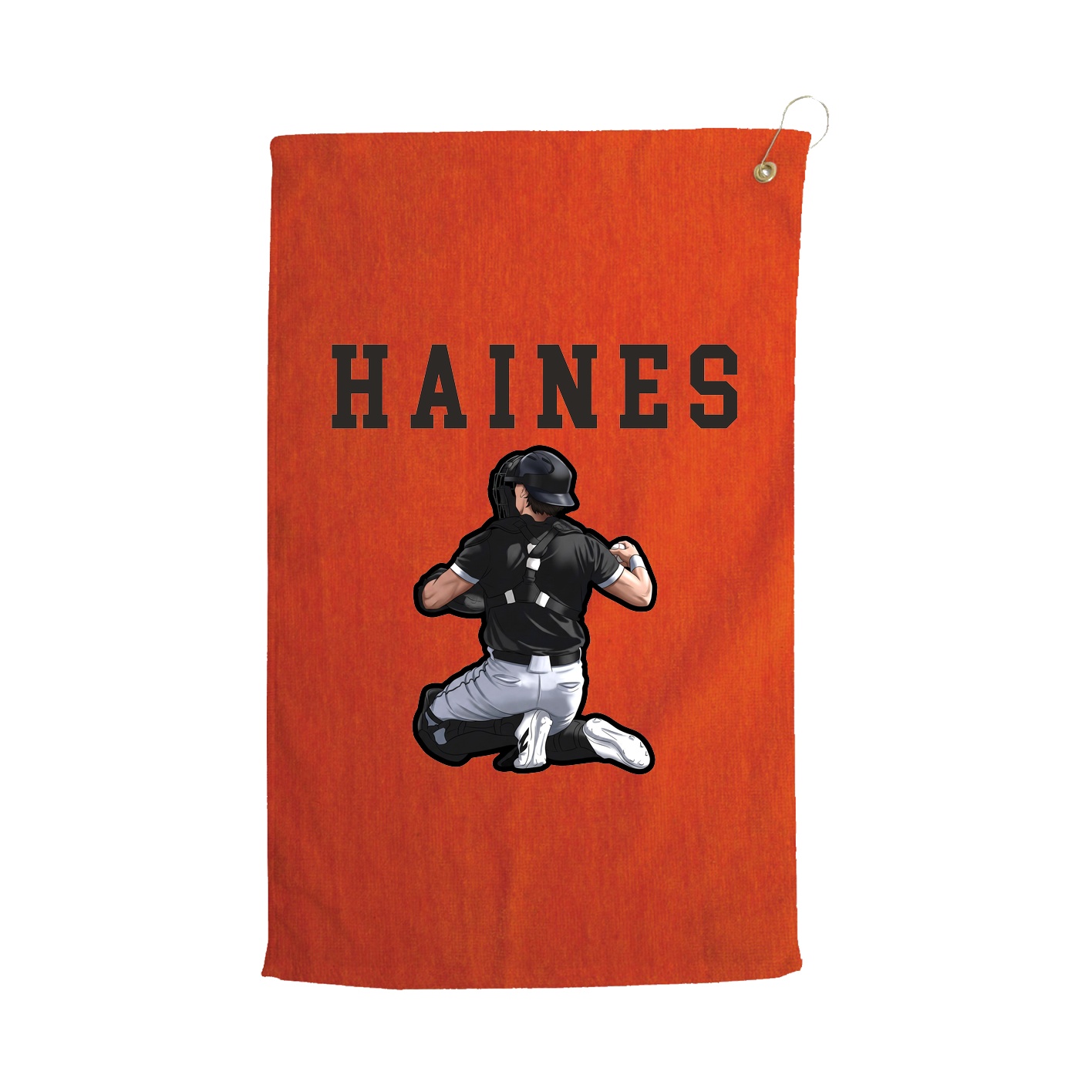 Golf Towel — Shirsey in Orange