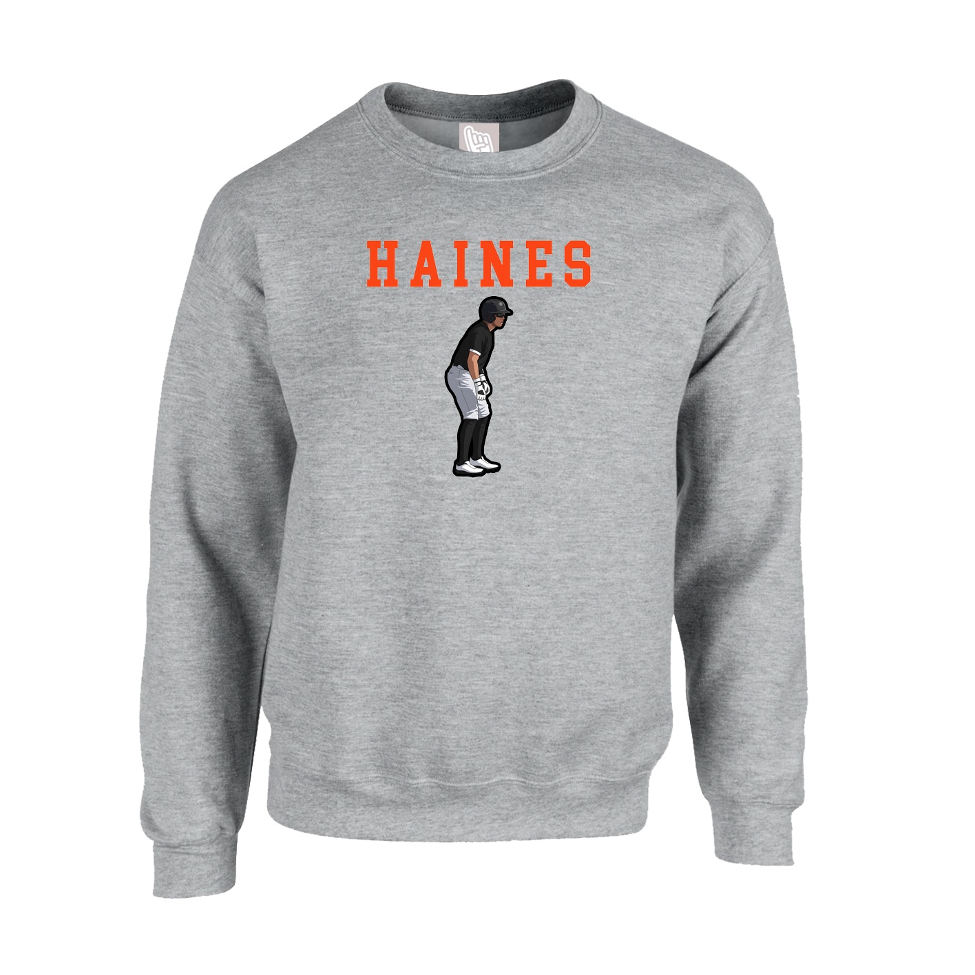 Fleece Crew — Shirsey in Grey