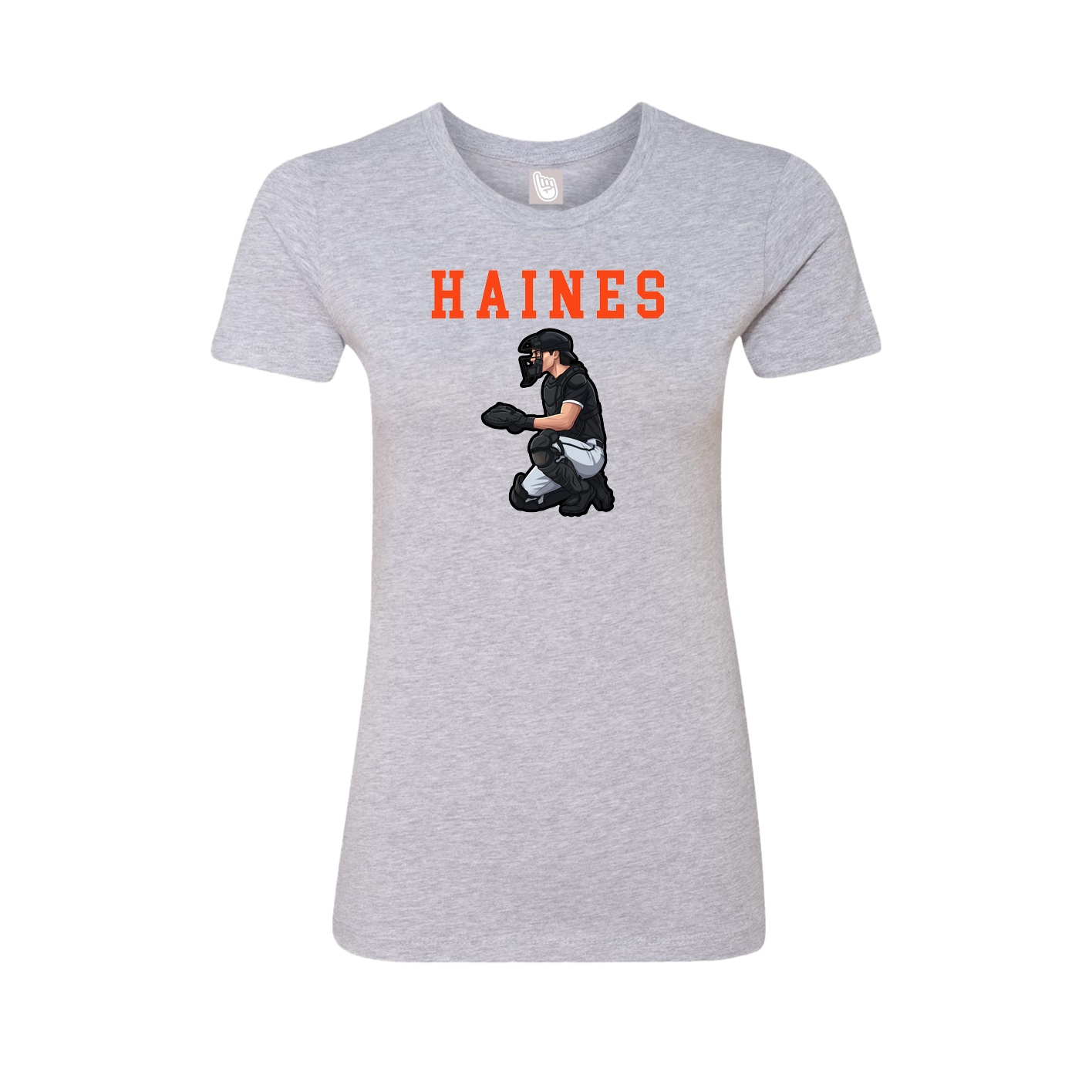 Fitted Women's Tee — Shirsey in Grey