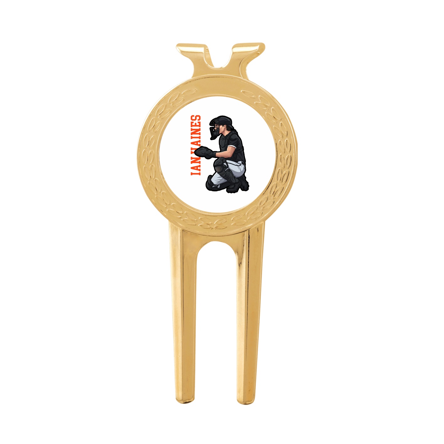 Divot Tool with Ball Marker — Name Vertical in Classic