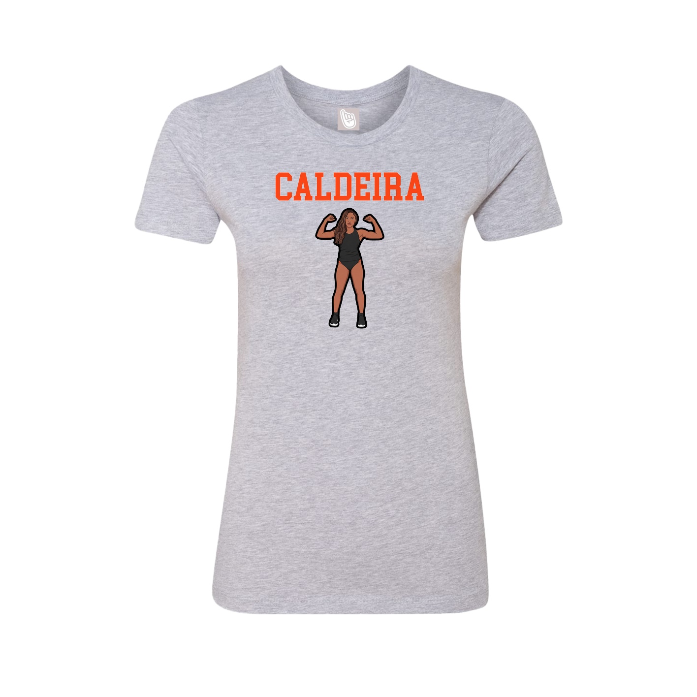 Fitted Women's Tee — Shirsey in Grey