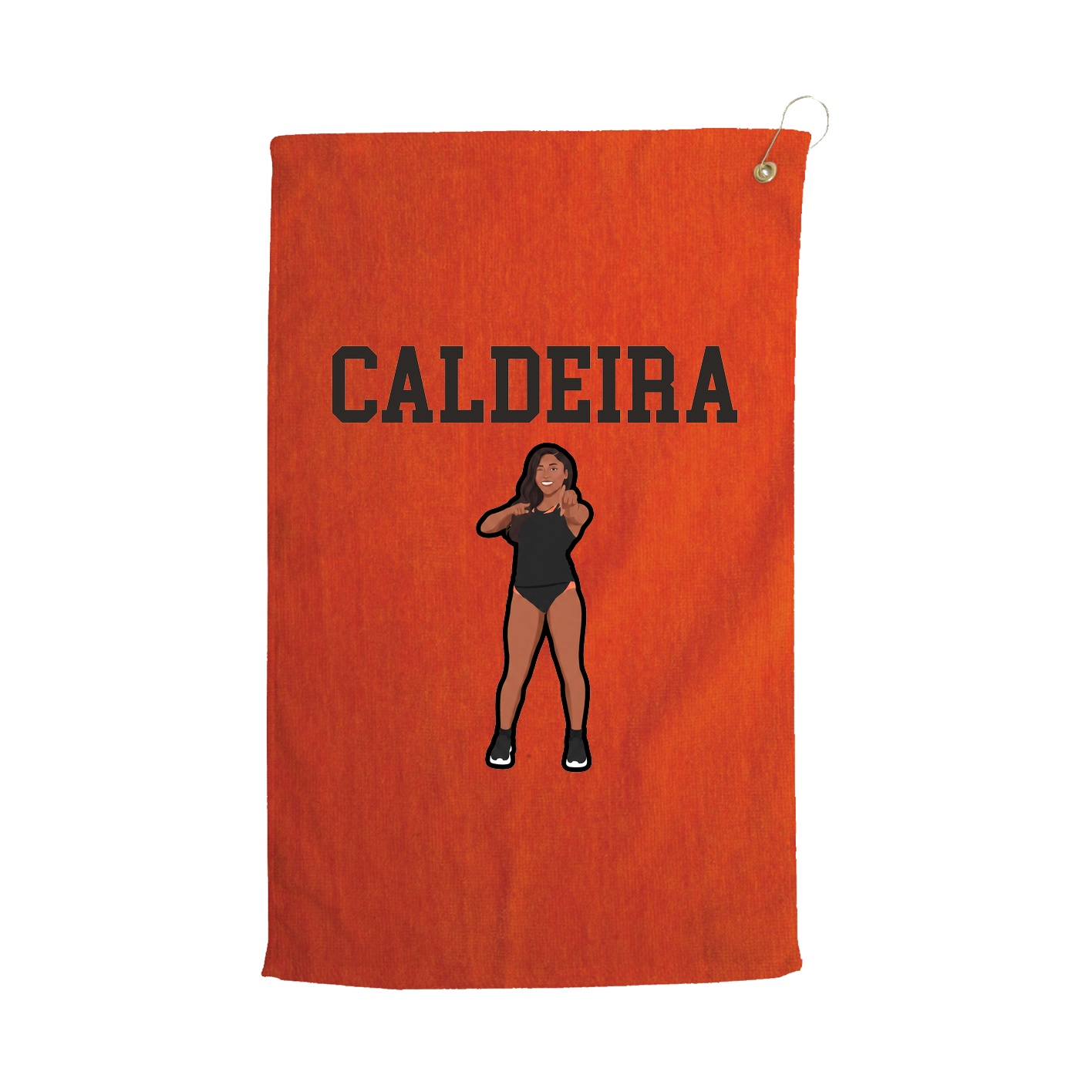 Golf Towel — Shirsey in Orange