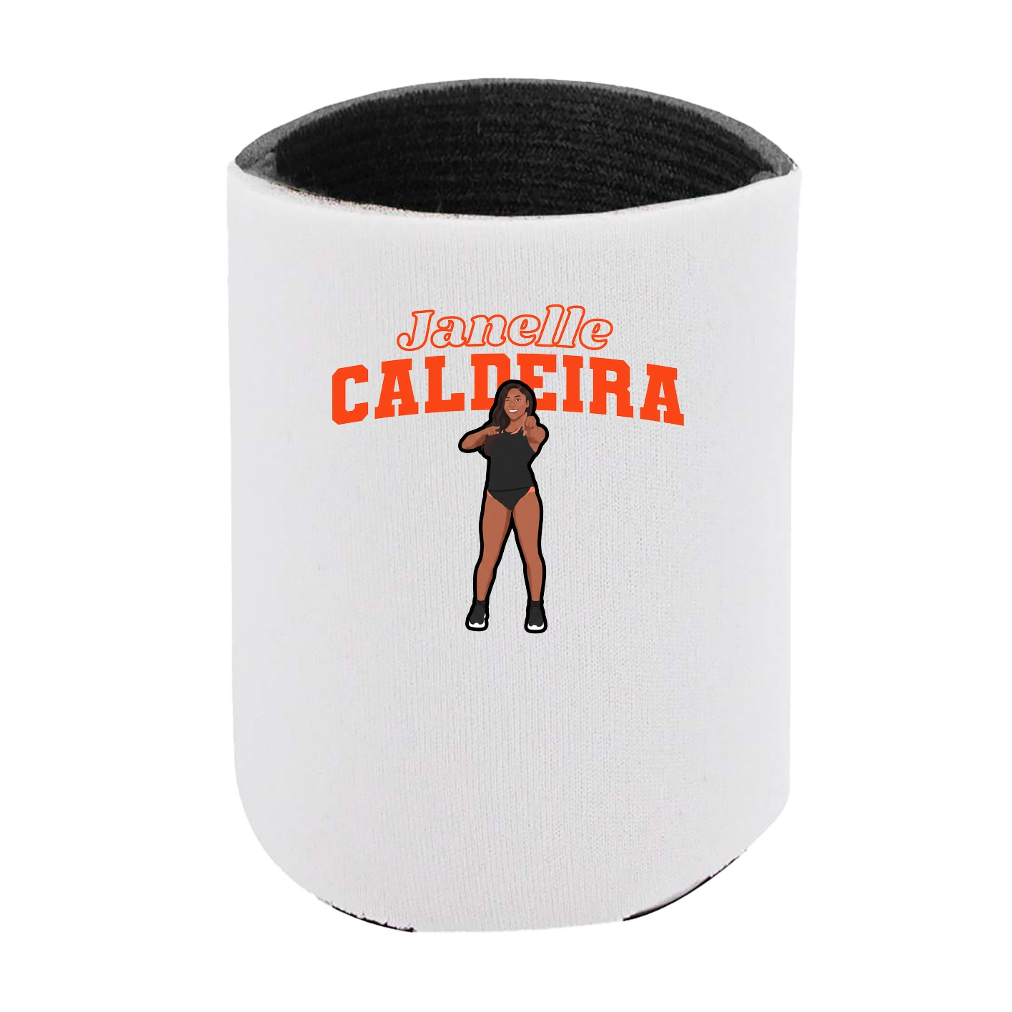 Can Holder — Name Arch in White