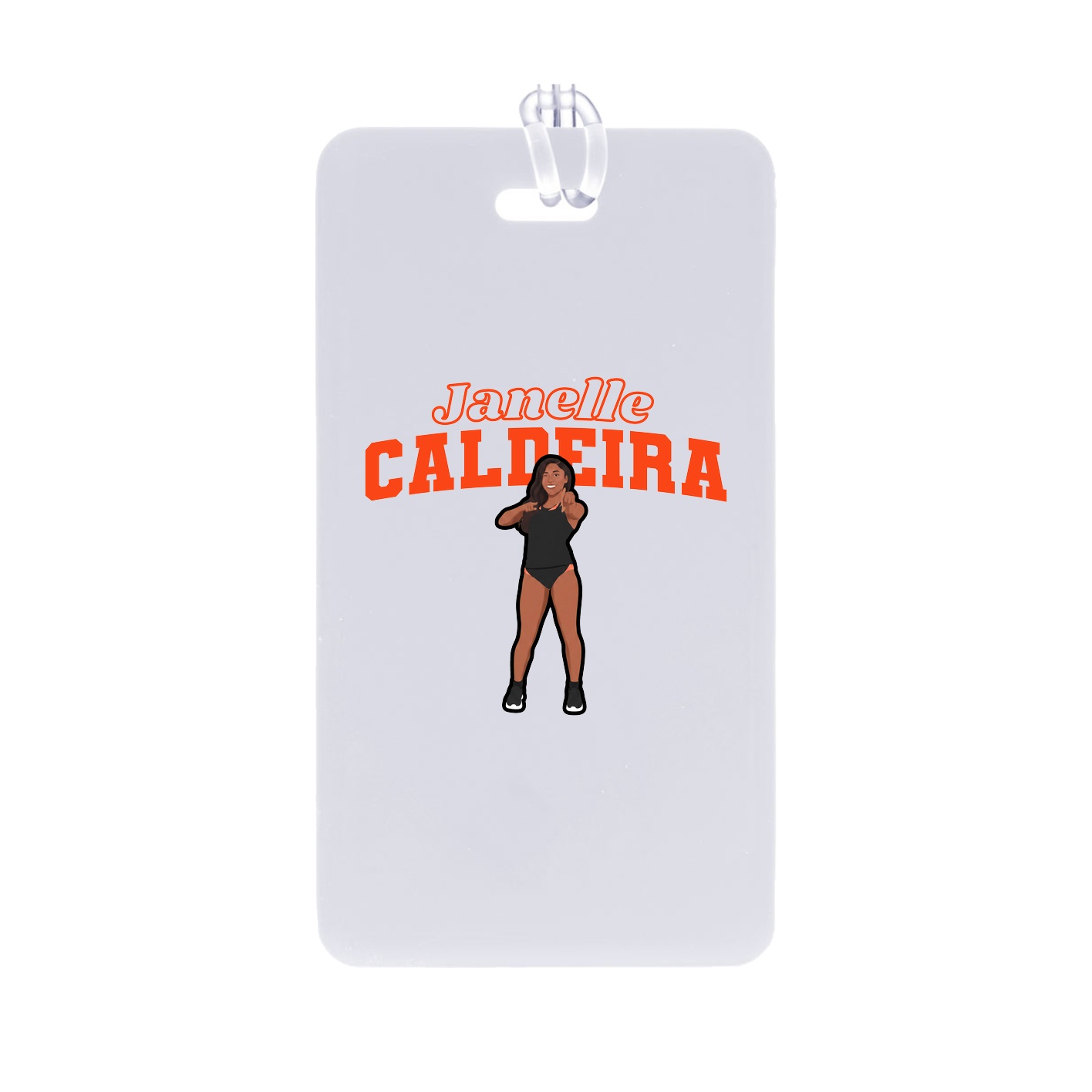 Bag Tag — Name Arch in Classic