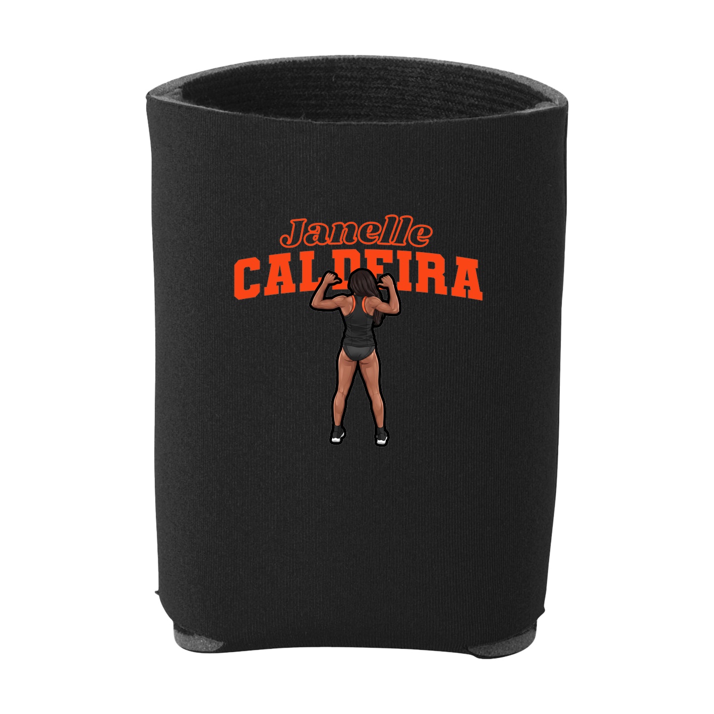 Can Holder — Name Arch in Black
