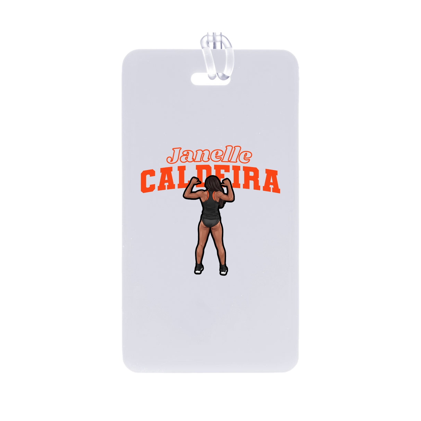 Bag Tag — Name Arch in Classic