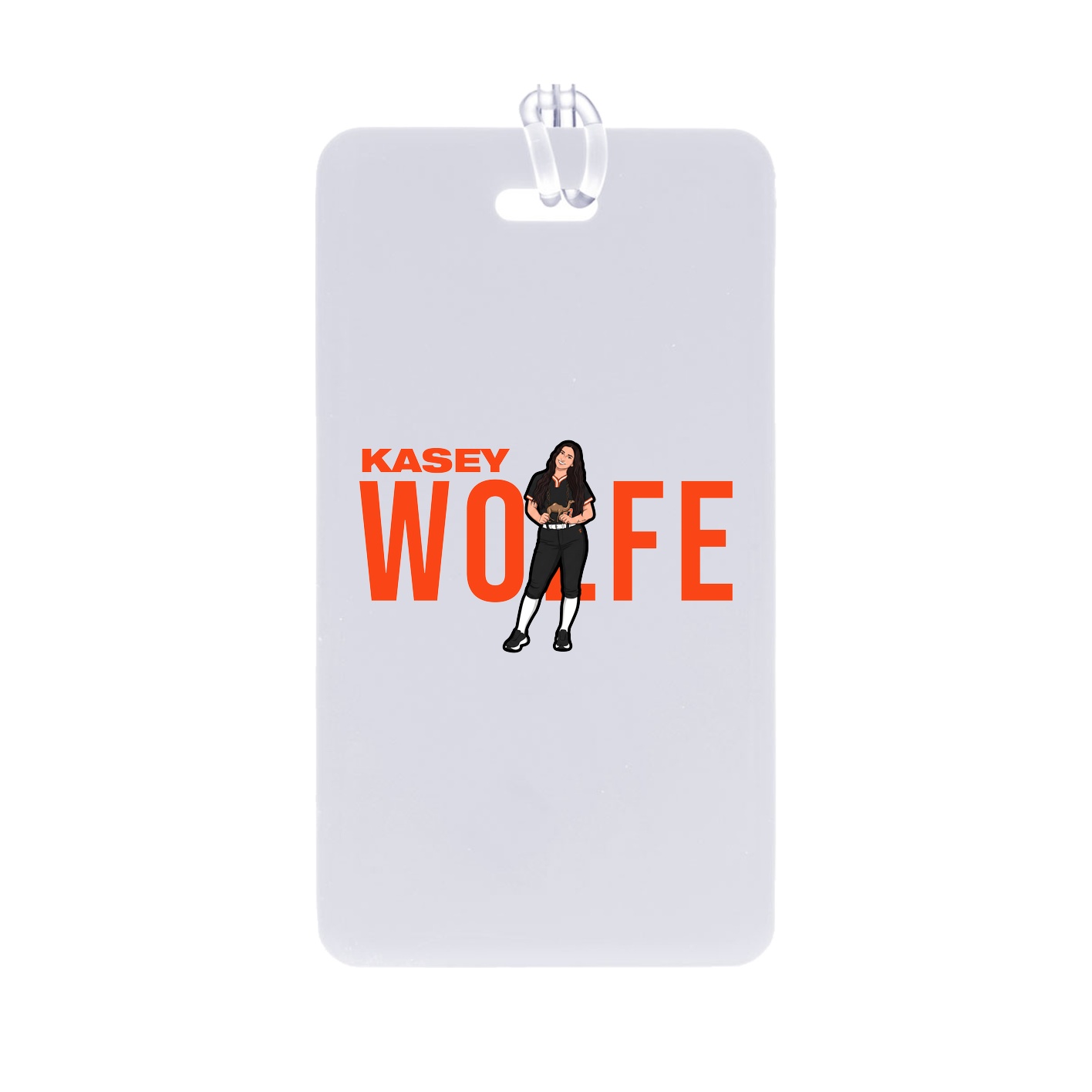 Bag Tag — Player Name in Classic