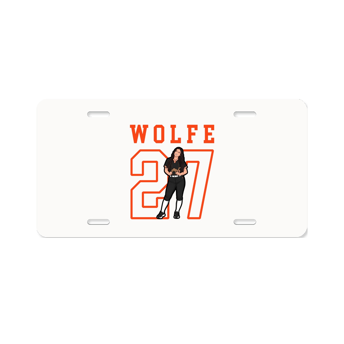 License Plate — Shirsey in Classic