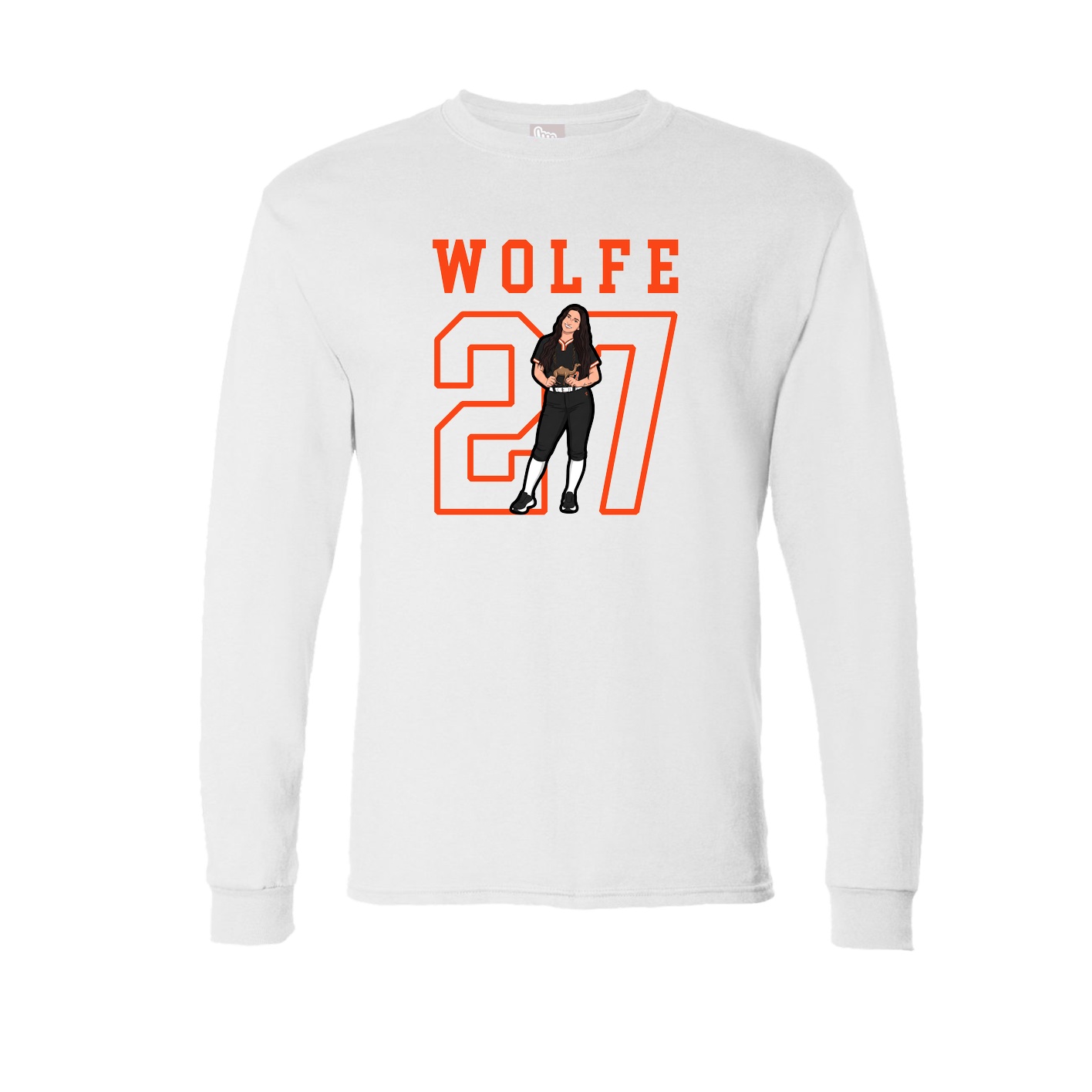 Long Sleeve Tee — Shirsey in White
