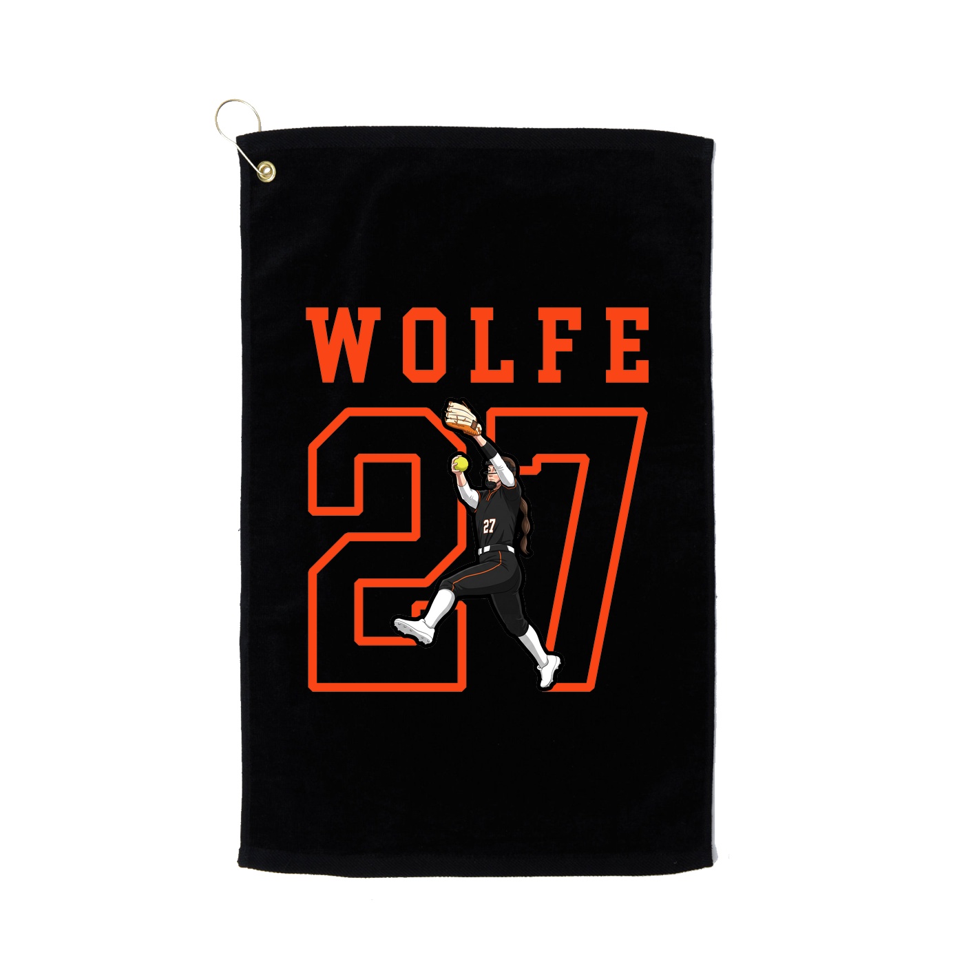 Golf Towel — Shirsey in Black