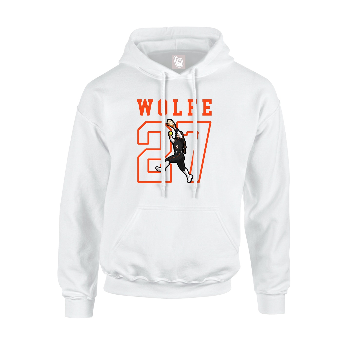 Youth Hoodie — Shirsey in White