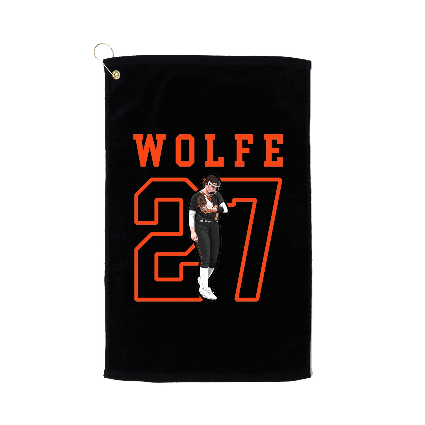 Golf Towel — Shirsey in Black