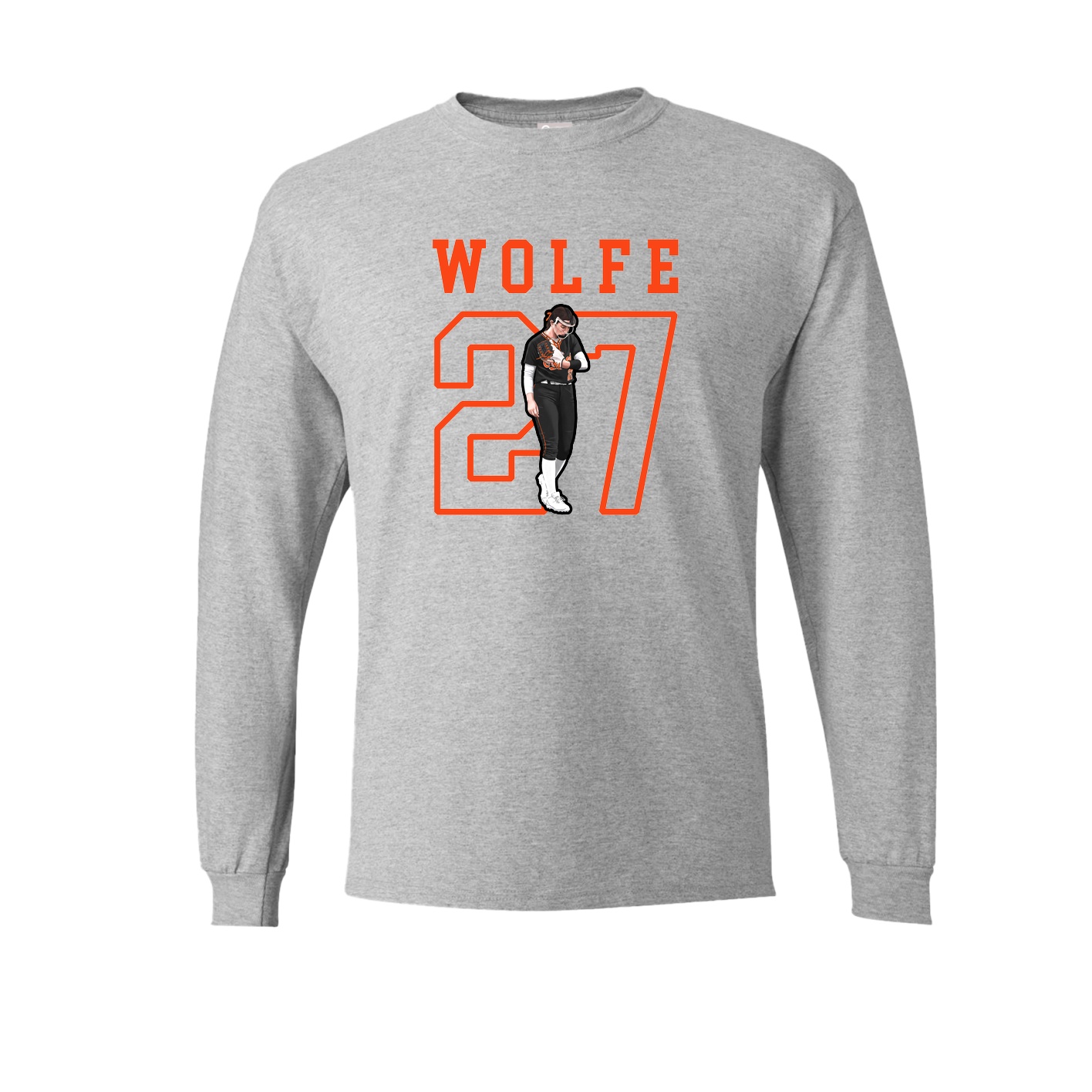 Long Sleeve Tee — Shirsey in Grey