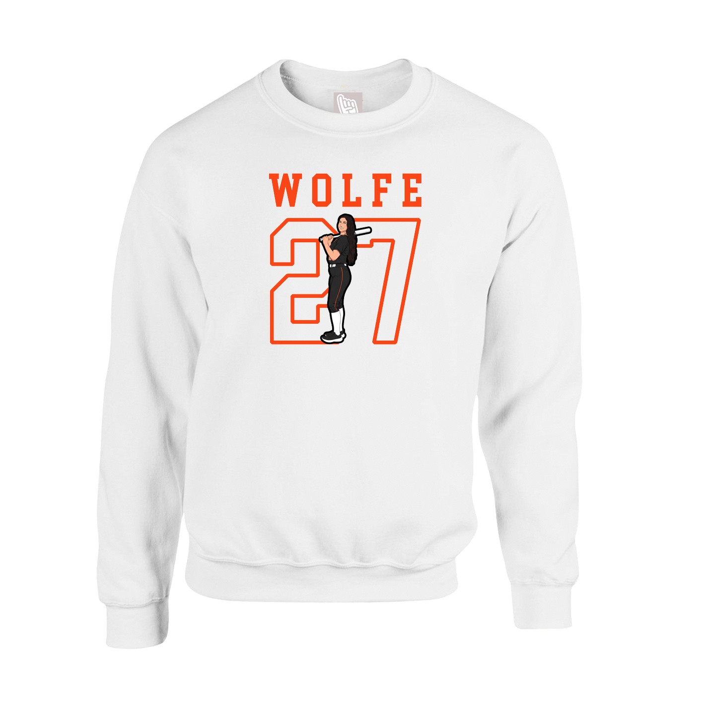 Fleece Crew — Shirsey in White