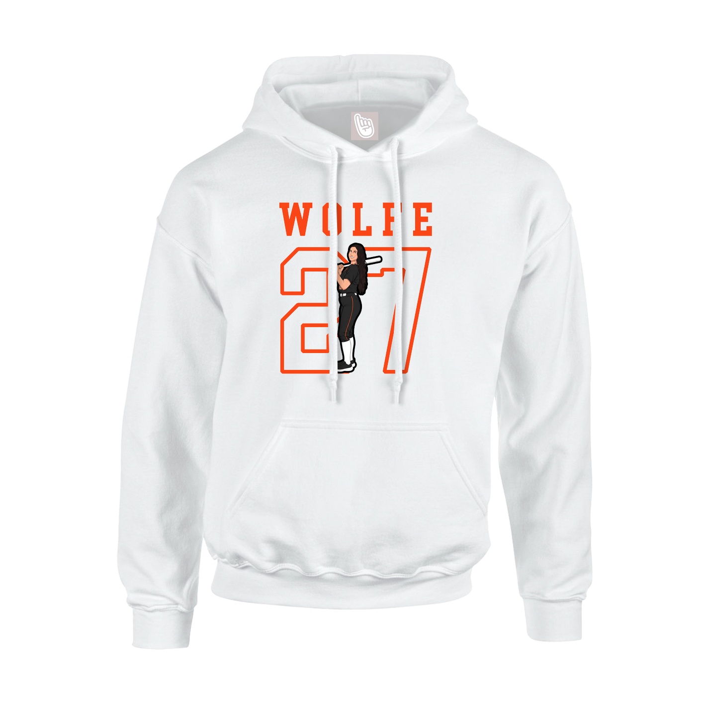 Youth Hoodie — Shirsey in White