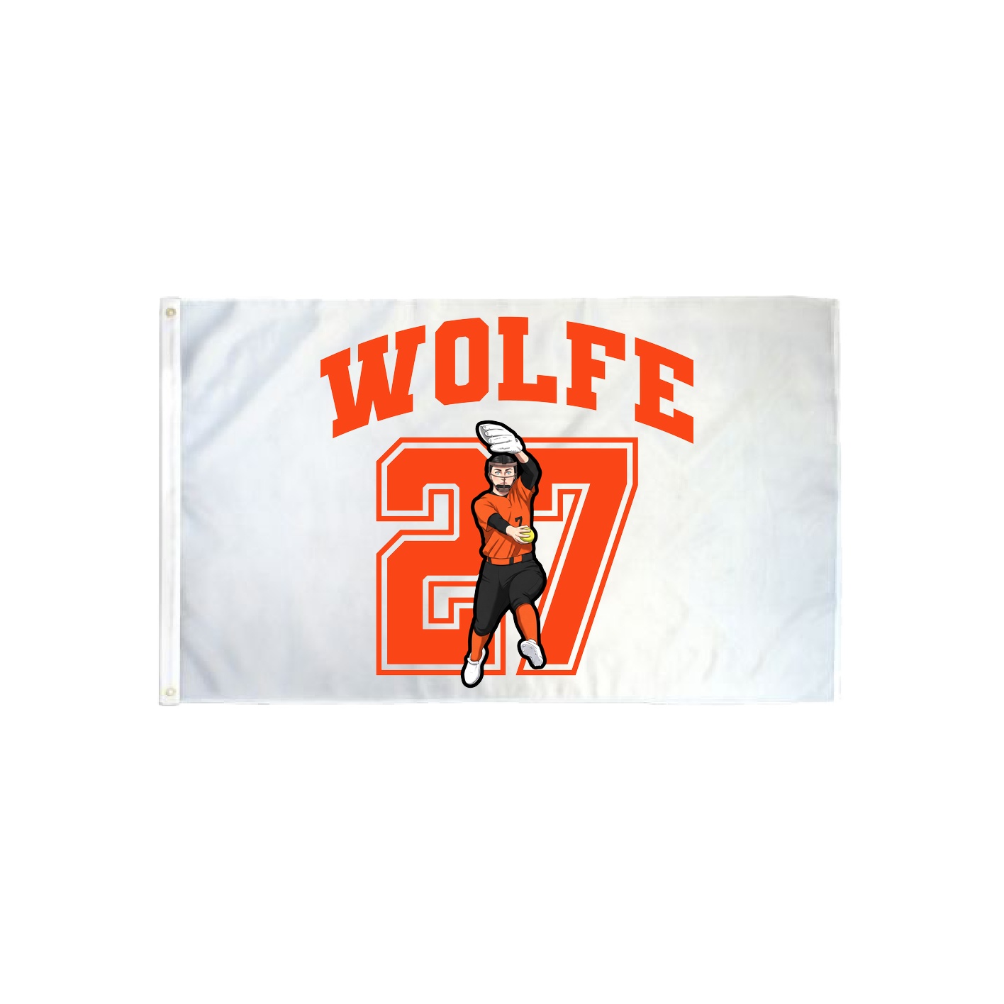3x5 Flag — Number in Classic
