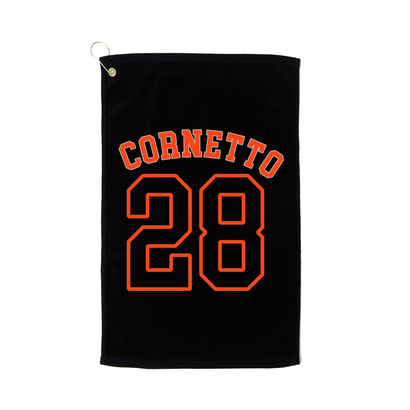 Golf Towel — Shirsey Arch in Black