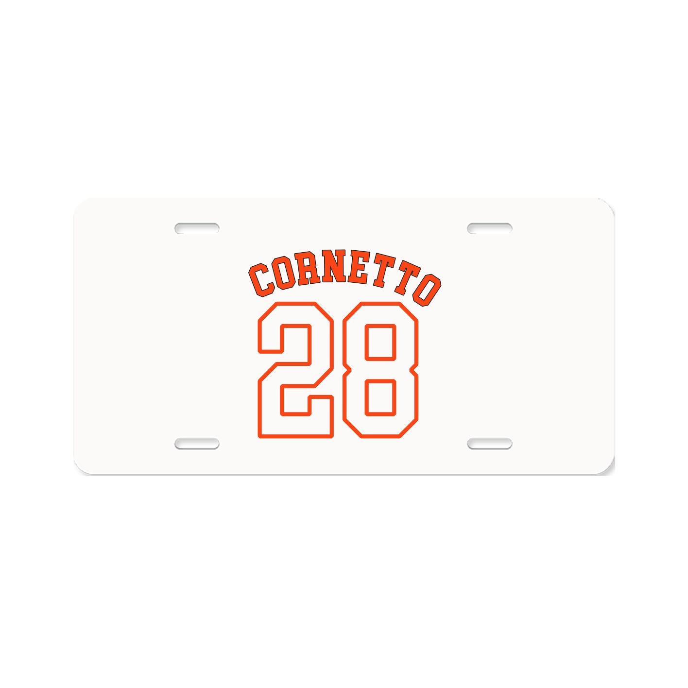 License Plate — Shirsey Arch in Classic