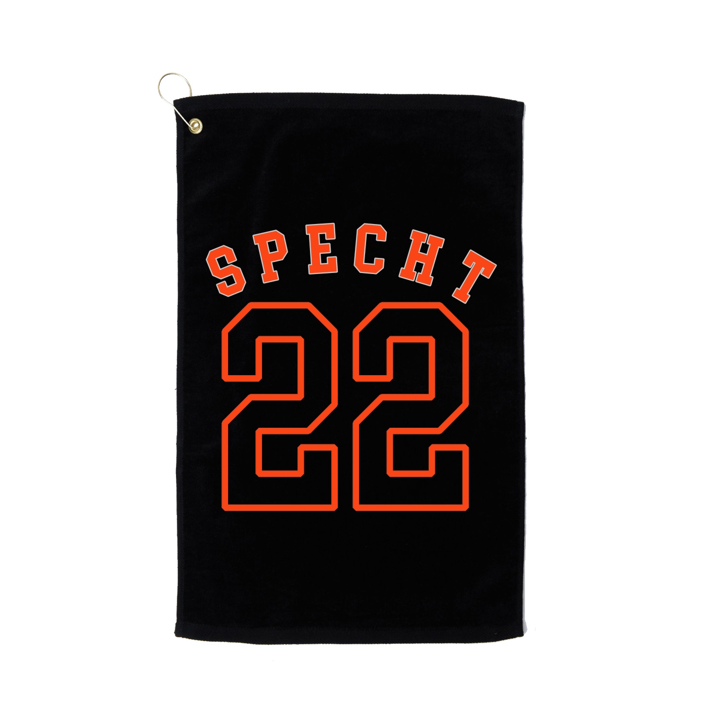 Golf Towel — Shirsey Arch in Black