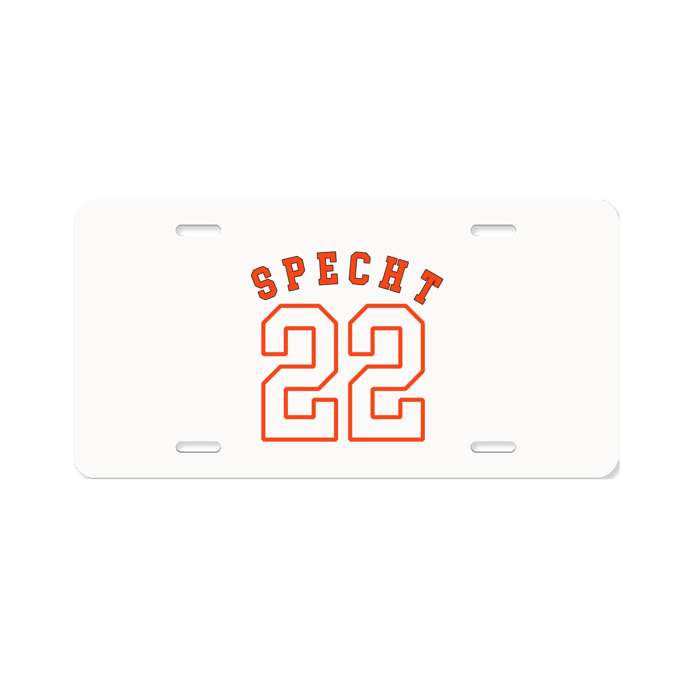 License Plate — Shirsey Arch in Classic