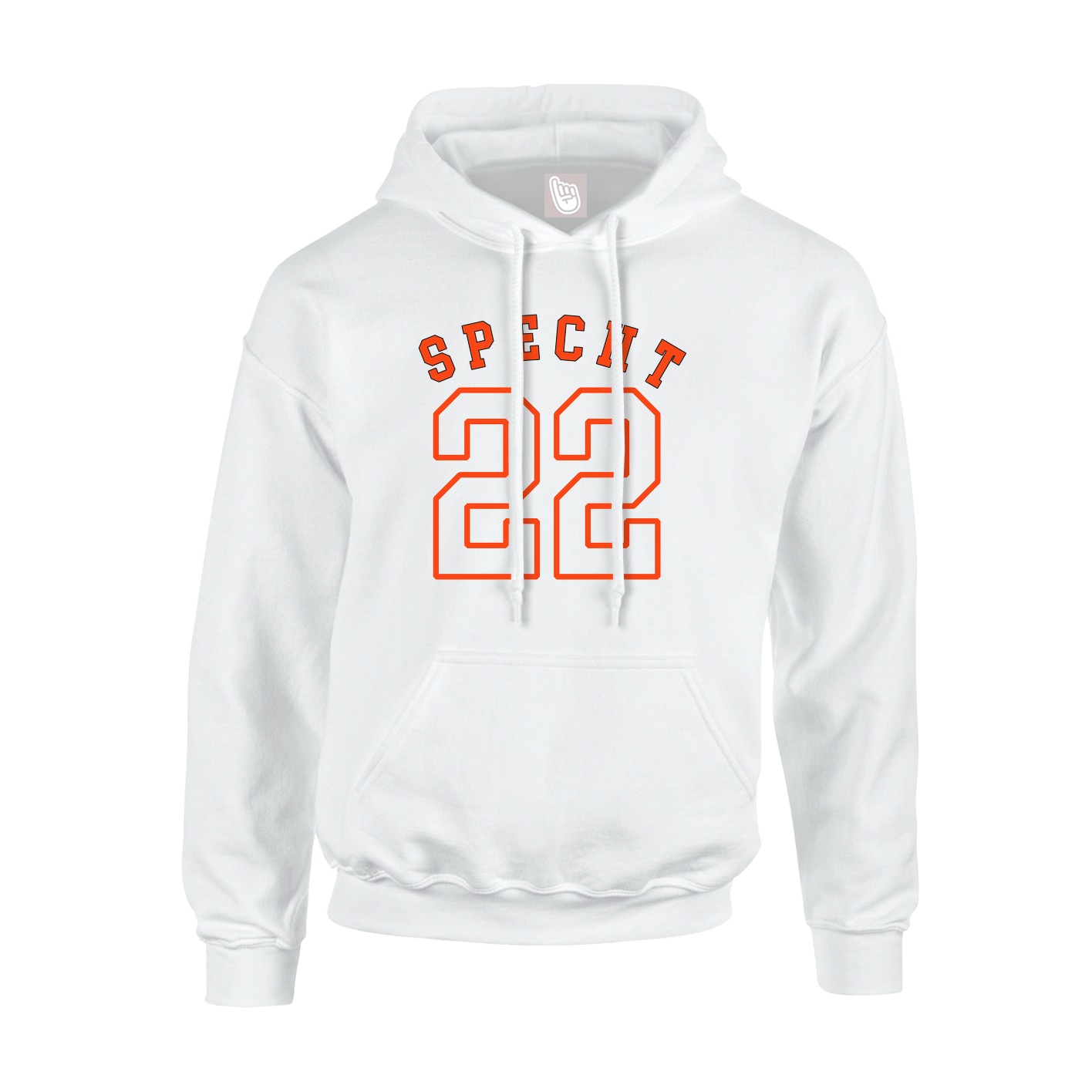 Hoodie — Shirsey Arch in White