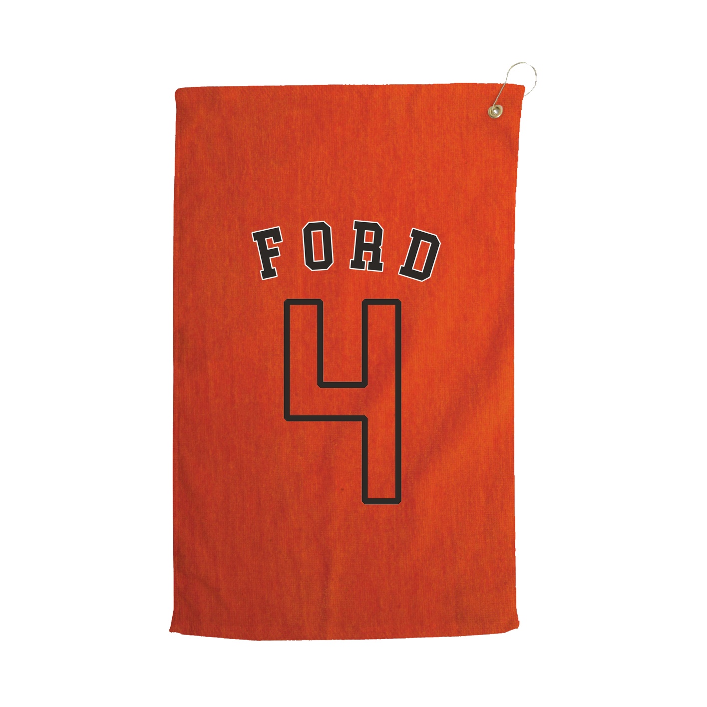 Golf Towel — Shirsey Arch in Orange