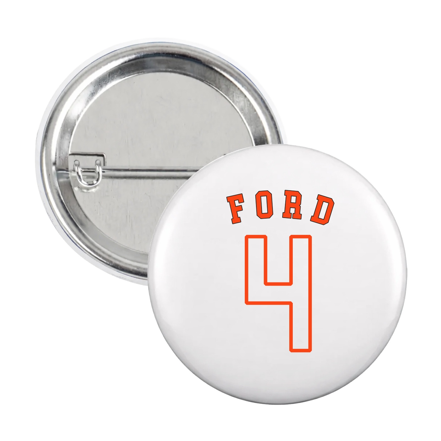 Game Day Button — Shirsey Arch in White