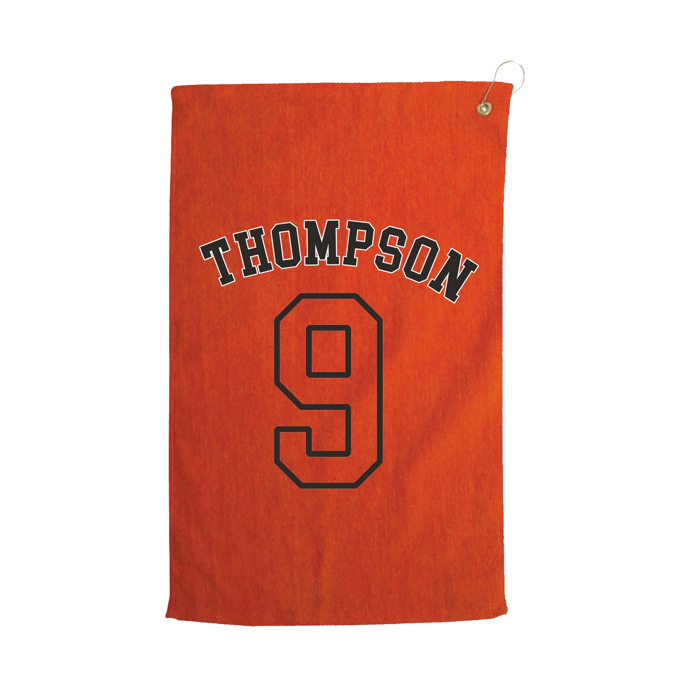 Golf Towel — Shirsey Arch in Orange