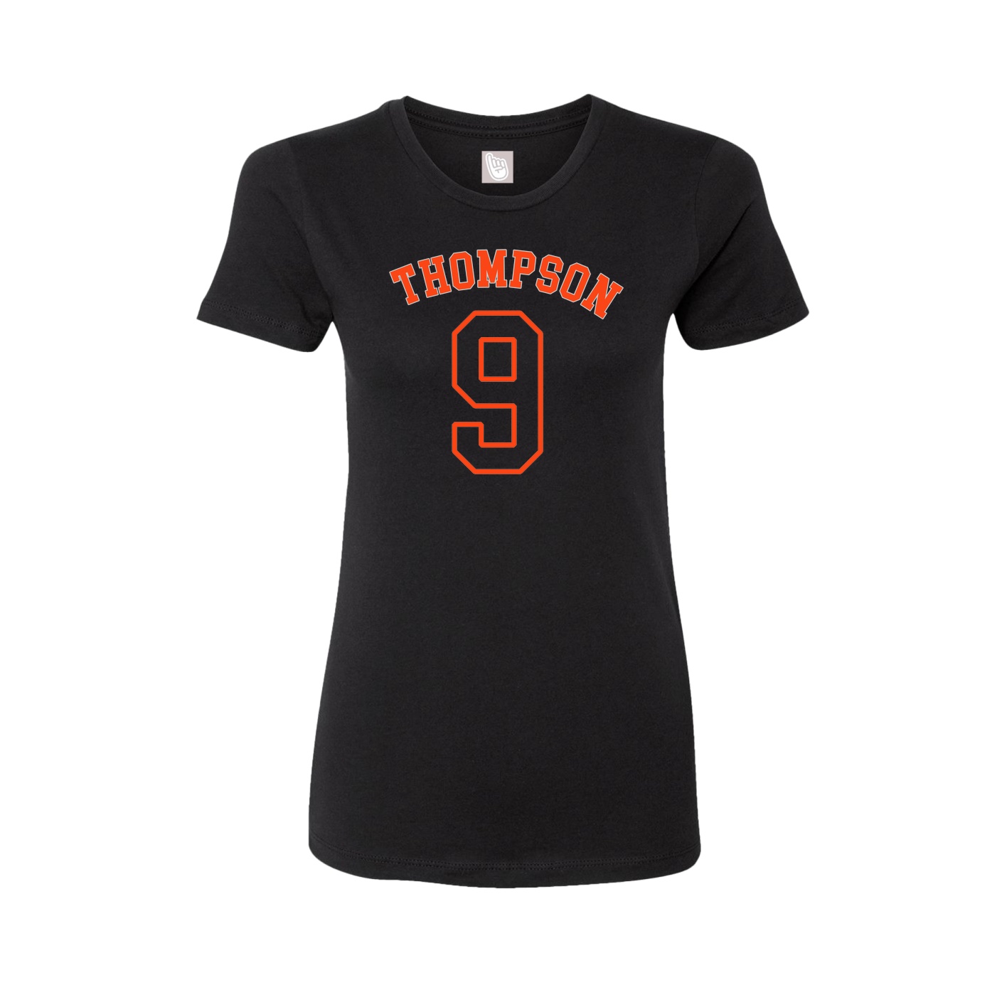 Fitted Women's Tee — Shirsey Arch in Black