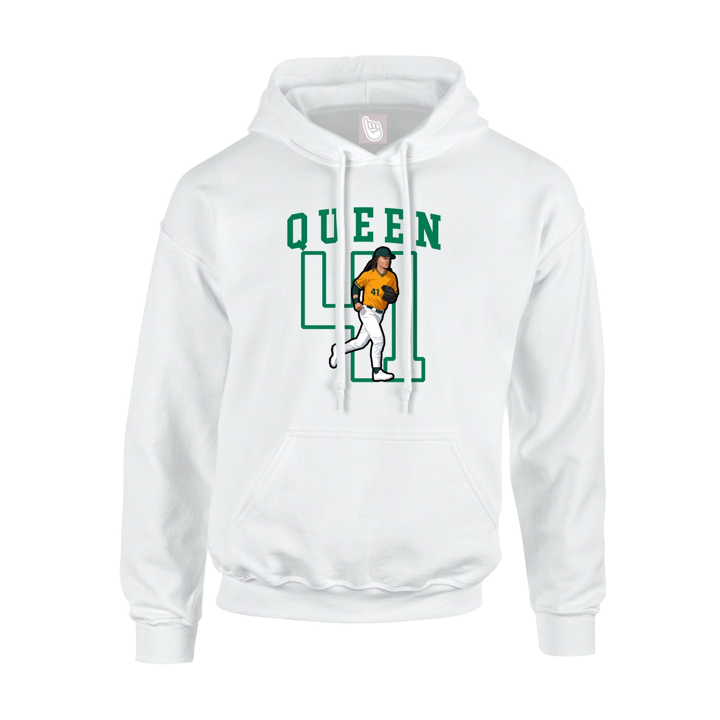Youth Hoodie — Shirsey in White