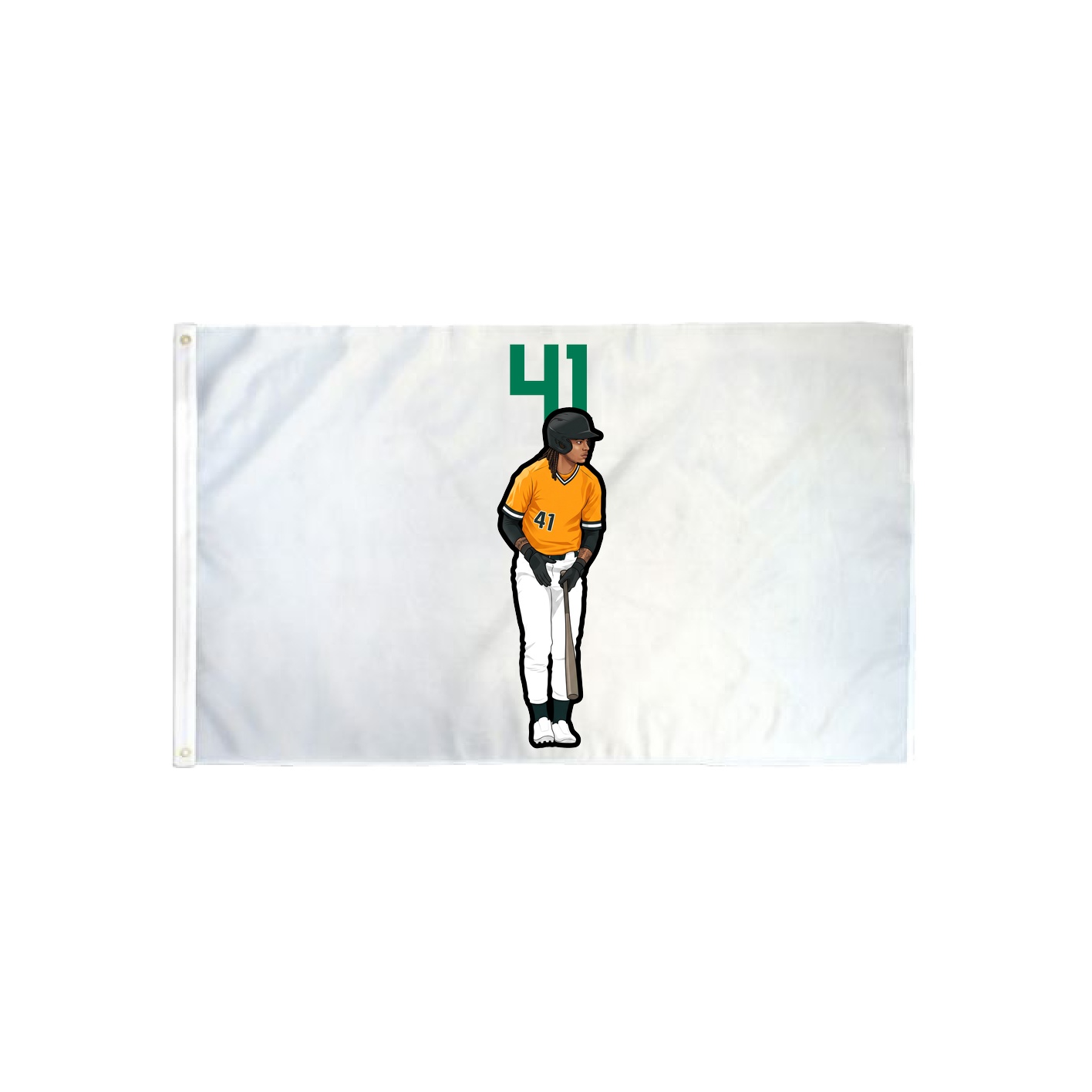3x5 Flag — Number Top in Classic