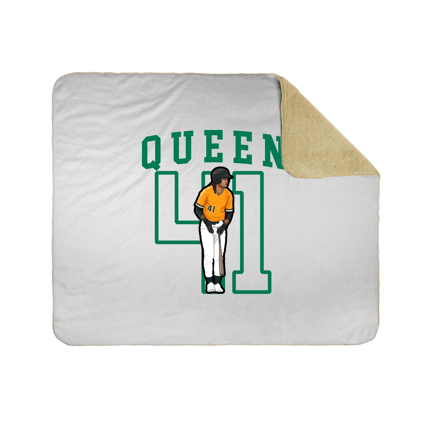 50x60 Sherpa Lined Throw Blanket