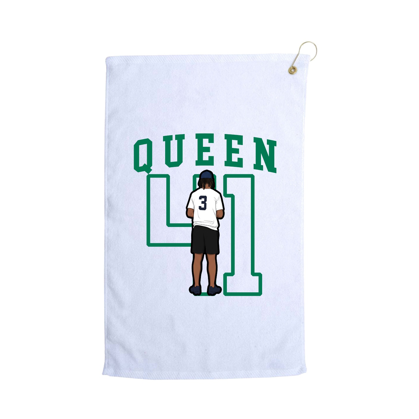 Golf Towel — Shirsey in White