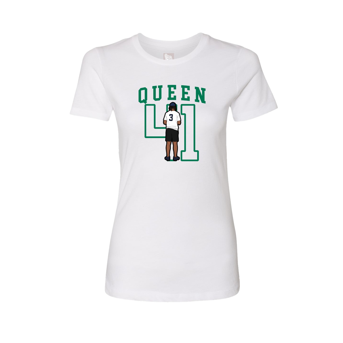 Fitted Women's Tee — Shirsey in White