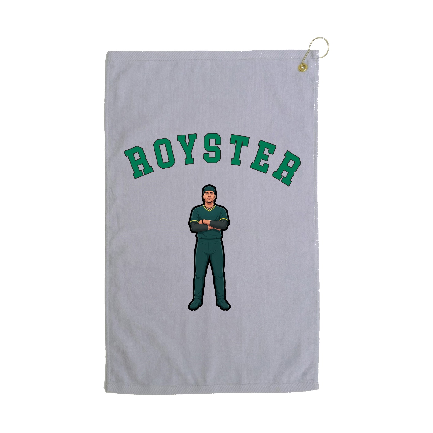 Golf Towel — Shirsey Arch in Grey