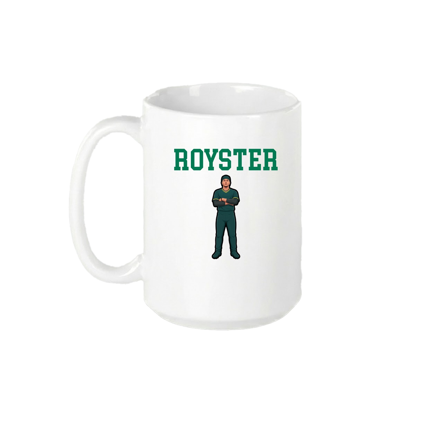 15oz Coffee Mug — Shirsey in White
