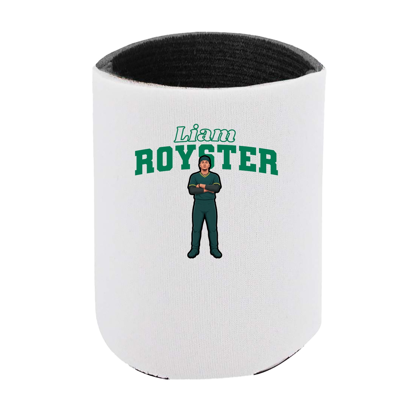 Can Holder — Name Arch in White