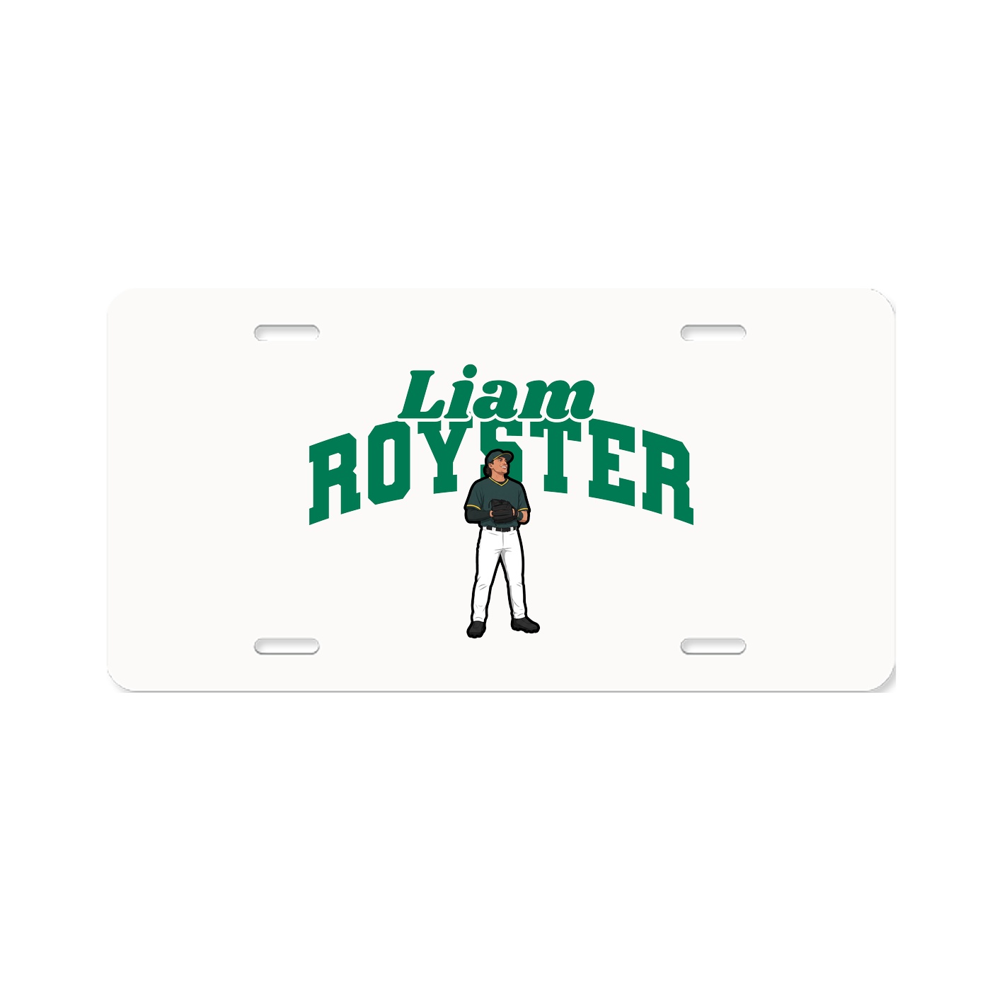 License Plate — Signature Arch in Classic