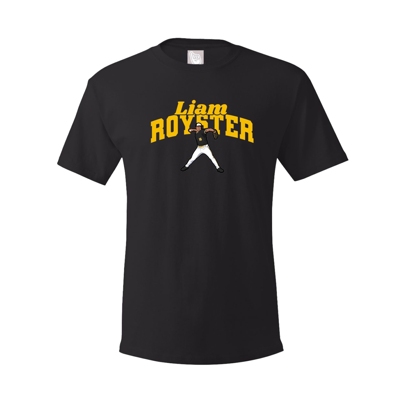 Tee — Signature Arch in Black