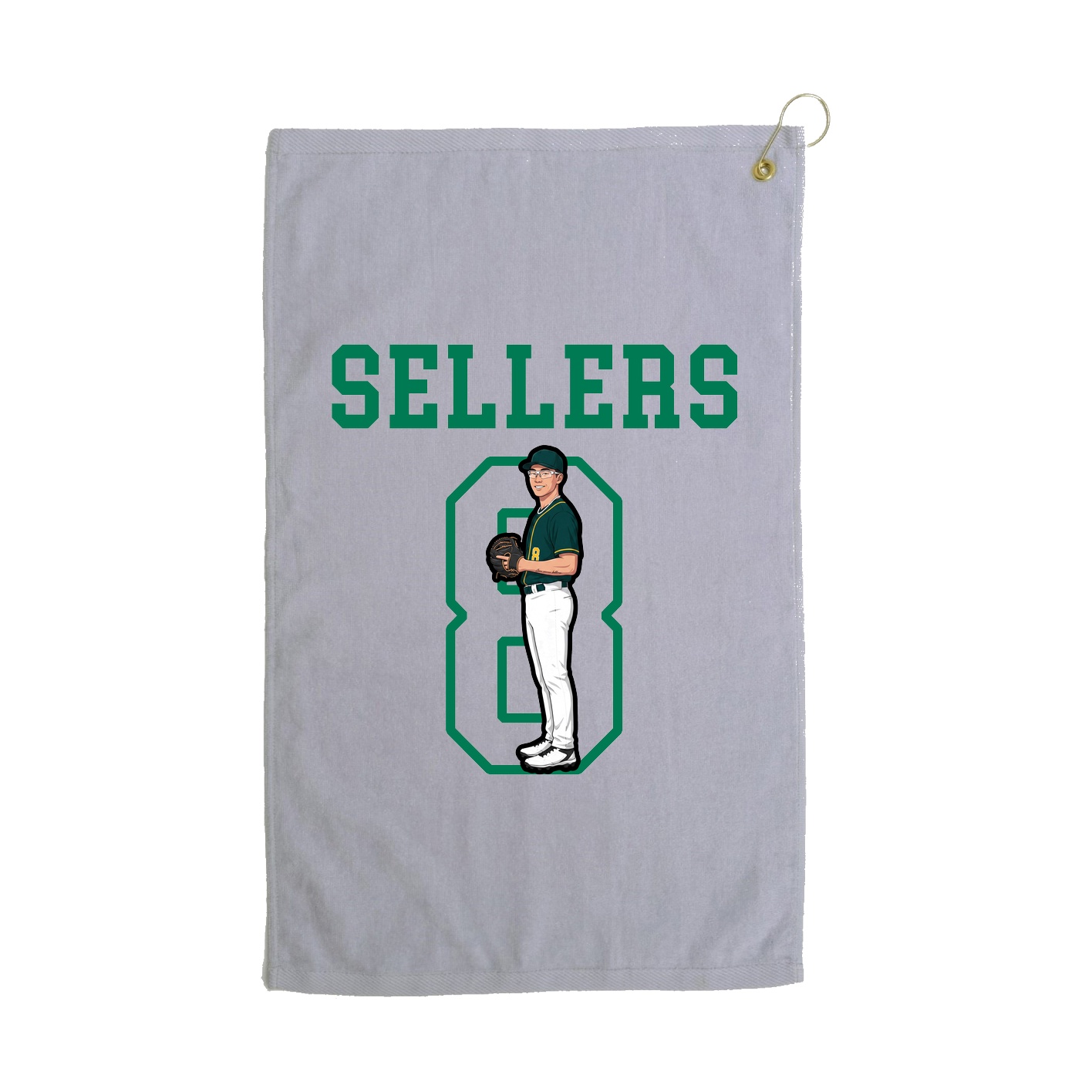 Golf Towel — Shirsey in Grey