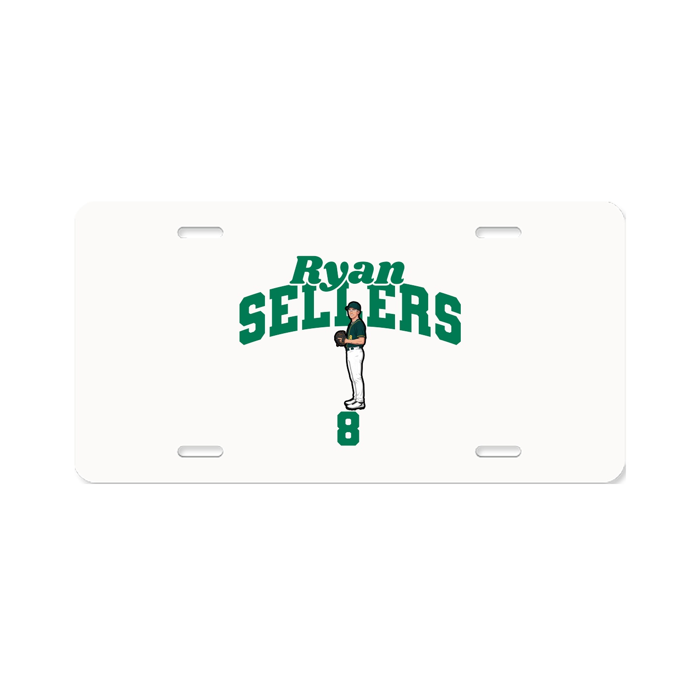 License Plate — Signature Arch in Classic