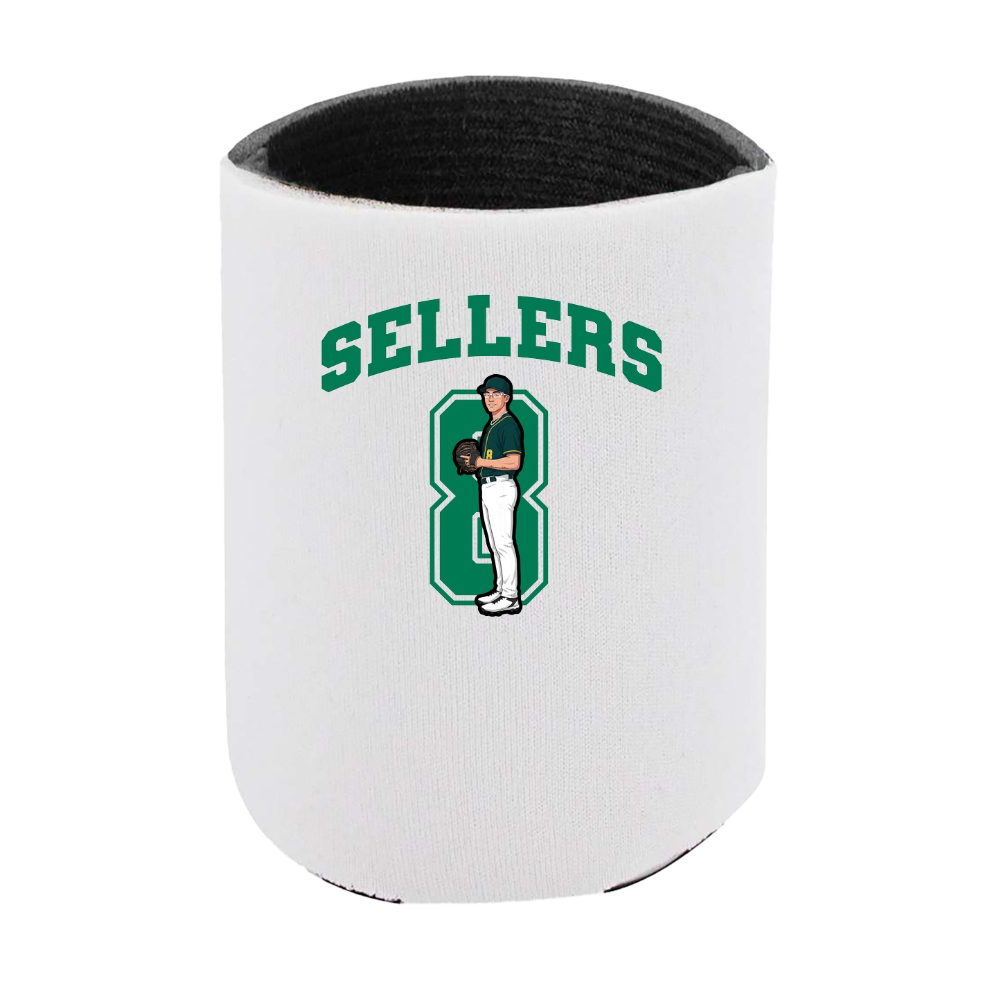 Can Holder — Number in White
