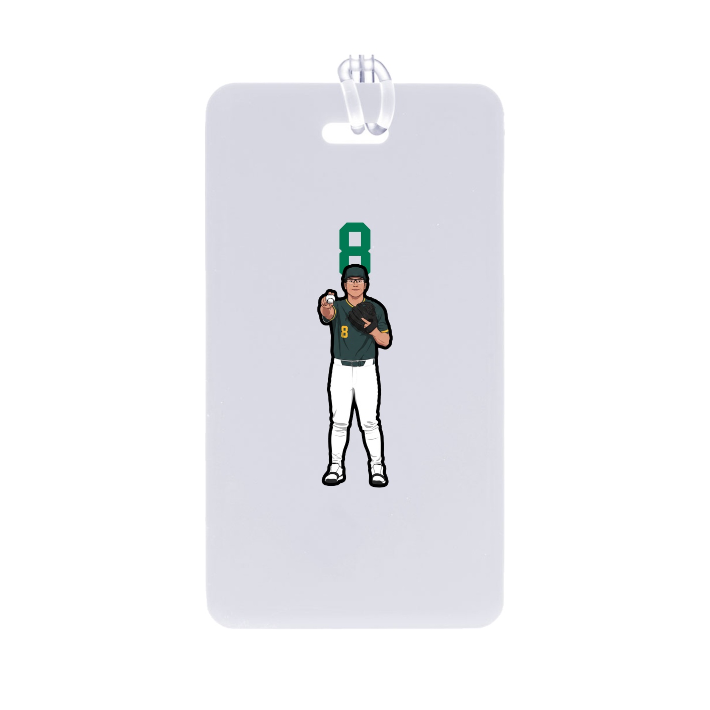 Bag Tag — Number Top in Classic