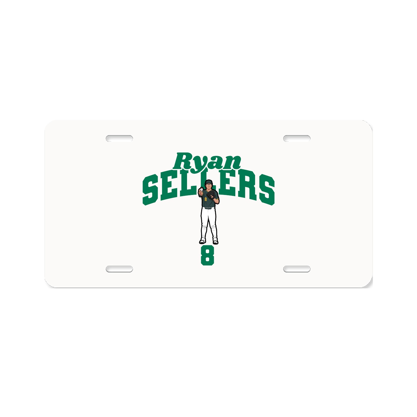License Plate — Signature Arch in Classic