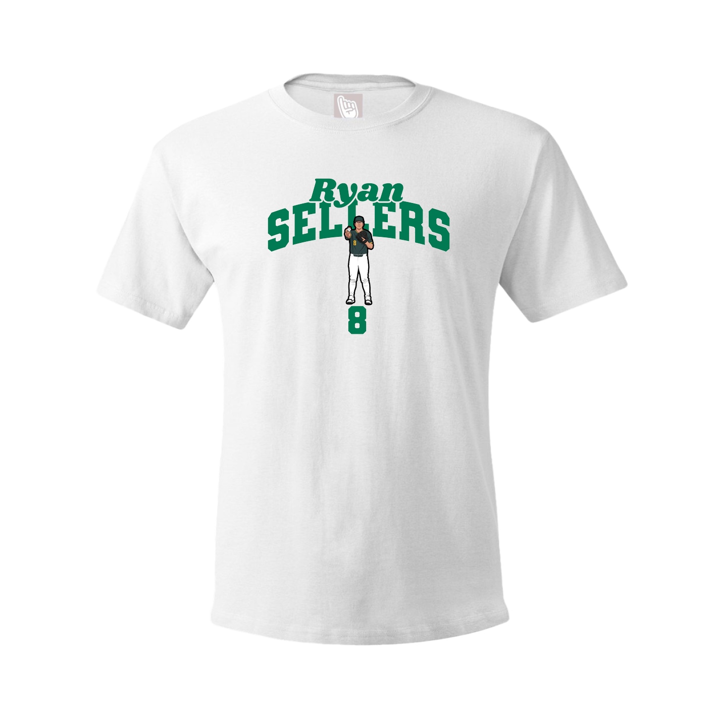 Tee — Signature Arch in White